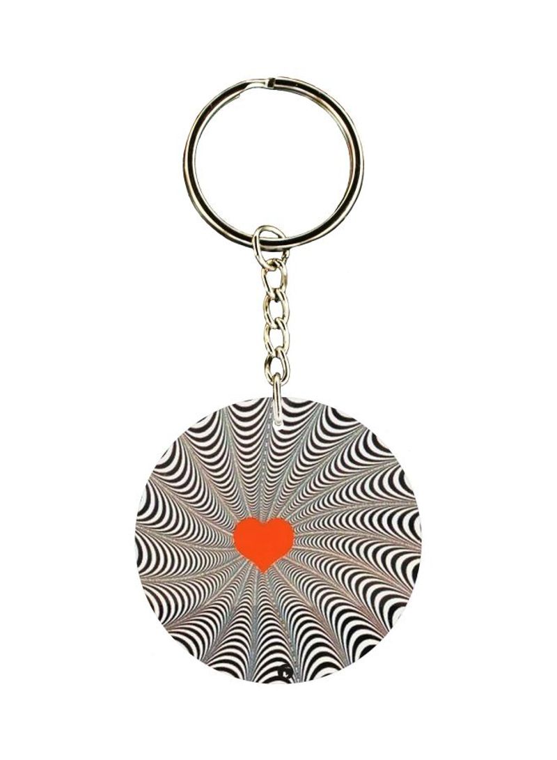 RKN Printed Plastic Keychain