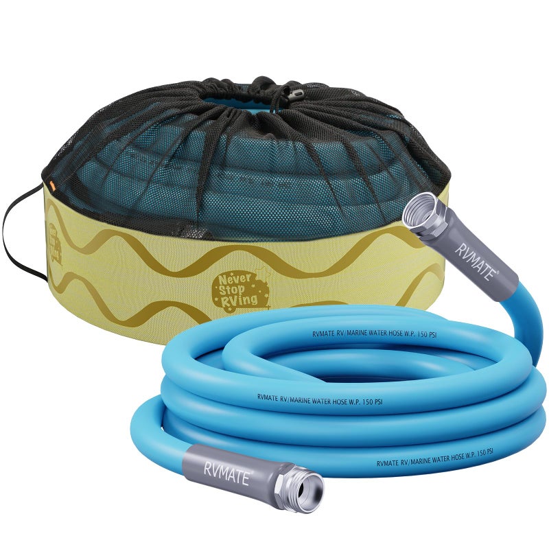 RVMATE RV Water Hose 15FT 58 Inner Diameter Drinking Water Hose Leadfree No Leaking Garden Hose For RVTrailerCamping RV Accessories - Image 2