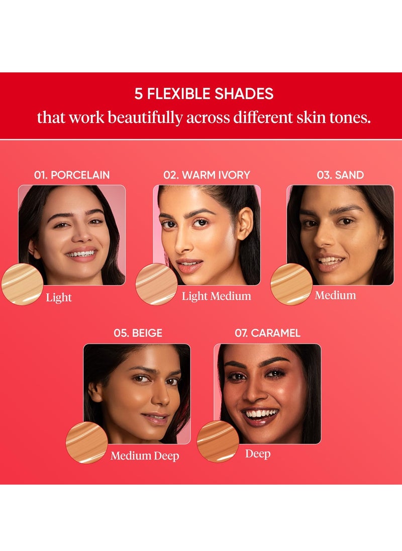 Dot & Key - Dot & Key Strawberry Dew Tinted Sunscreen SPF 50+ Pa++++ - 02 Warm Ivory | Protection Against UA/UB | Broad Spectrum, Water & Sweat resistant | For All Skin Types | 50ml - Image 1