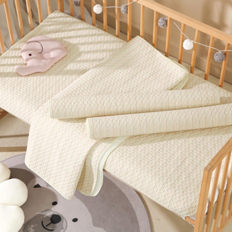 SKY-TOUCH Waterproof Bed Pad Reusable 70x90cm, 4-Layer Soft Baby Pee Pads with 100% Cotton Surface, Washable Mattress Protector Pads for Baby, Women, Elderly, Pets, Bed, Sofa(2pack) - Image 5