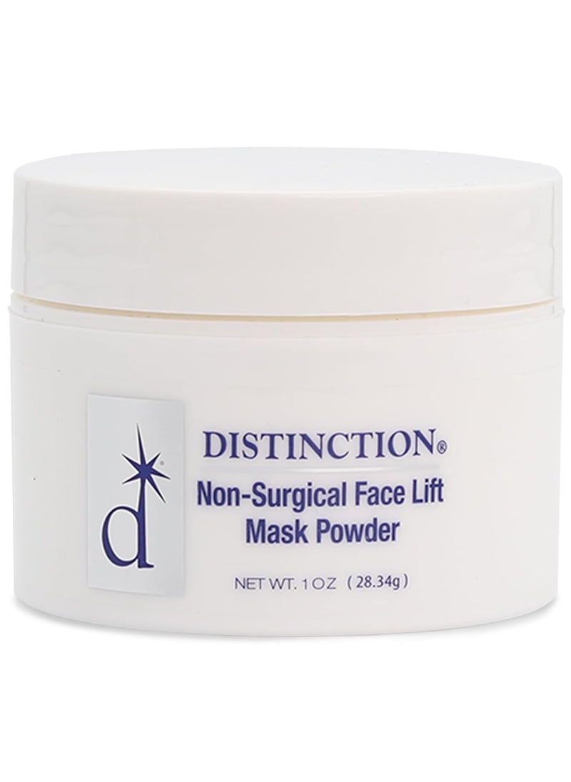 Distinction - Distinction NonSurgical Face Lift Mask Powder  Antiaging Mask to Tighten  Tone Skin  Contains Vitamin E for Radiant Younger Skin 1 Oz - Image 1