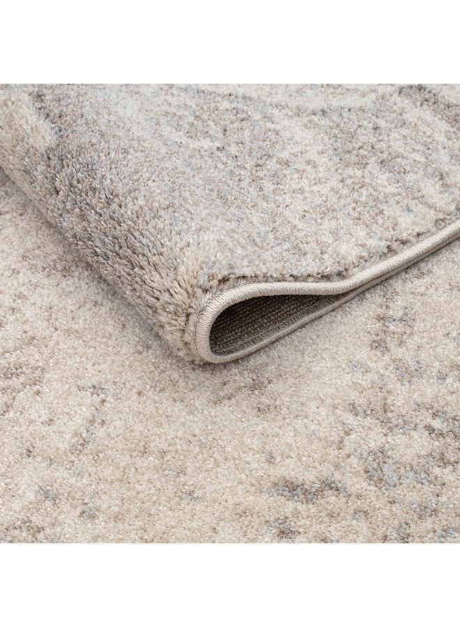 DANUBE HOME Sahara Modern Abstracts Rug | Washable Modern Rugs Style | Polypropylene + Polyester Area Rug Floor Covering | Indoor Carpet For Living Room Dining Bedroom 240X340cm-Brown-231200400575 - Image 3