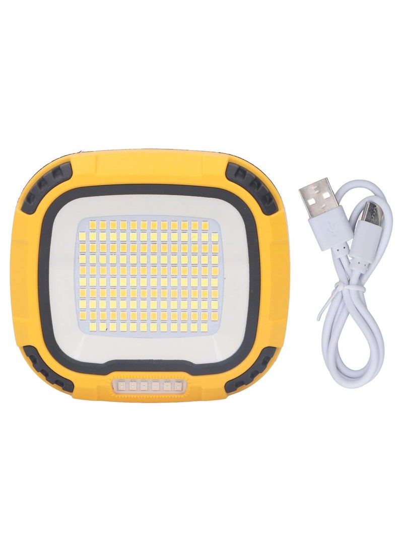 Generic Portable LED Work Light with Rechargeable Battery, Multiple Lighting Modes, and IP44 Waterproof for Outdoor Activities, Searchlight, and Emergency Light  - Image 1