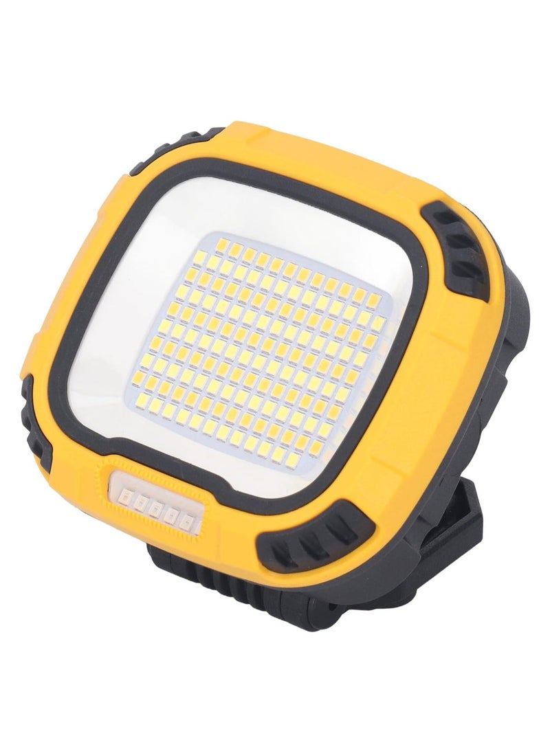 Generic Portable LED Work Light with Rechargeable Battery, Multiple Lighting Modes, and IP44 Waterproof for Outdoor Activities, Searchlight, and Emergency Light  - Image 3