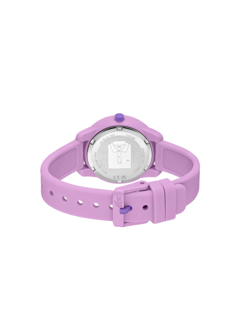 LACOSTE LACOSTE ROUND ANALOG KIDS'S PURPLE CASE WATCH - 2030062  - Image 3