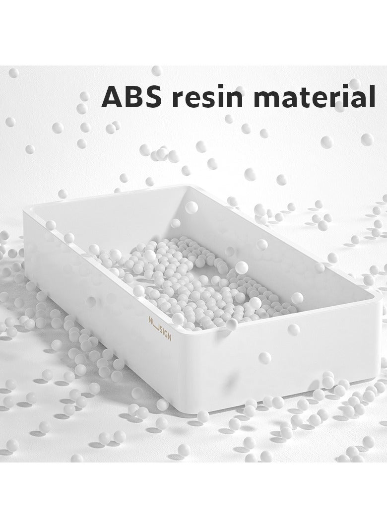 NUSIGN ENS116 Dual-Size Sticky Notes Holder - 150 Pastel Sheets with ABS Case - Image 5