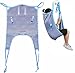 GHORTHOUD Medical Patient Lift Sling Universal Lift U Sling 605lb Capacity Divided Leg Slings for Patient Lift Toileting Transfer Slings Split Legs with Commode Opening Compatible with Various of Lifts S - Image 1