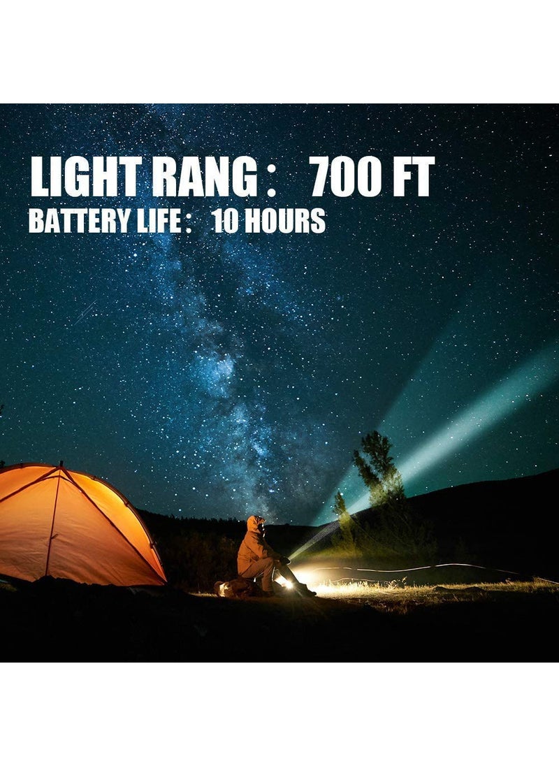 Krupanidhi Krupanidhi Solar Torch Light High Power Long Distance Rechargeable 7 Modes Emergency Tool with Window Breaker Seat Belt Cutter Compass for Camping Hiking  - Image 2