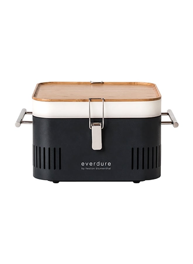  ايفرديور شواية فحم محمولة بمقابض باردة الملمس وبلون رمادي جرافيت وبأبعاد 23 × 42.5 × 34.7 سم HBCUBEG - Image 1