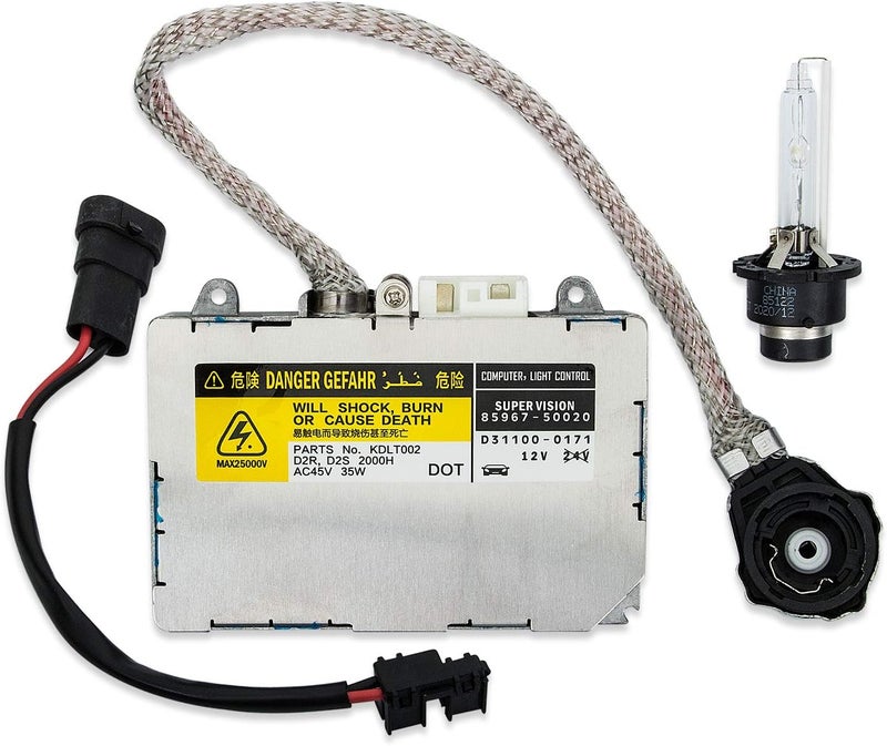 RANSOTO Xenon Headlight Ballast Control Unit with D2S Bulb - Image 1