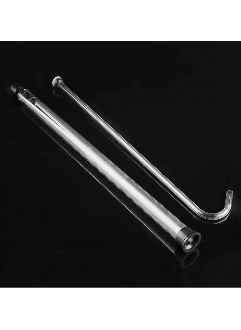 SYOSI - Auto Siphon with Tubing, 35x3x3cm Syphon Pump Kit, Plastic Racking Cane Liquid Processing Filter, Ideal Carboy Bottle Making Tools - Image 1