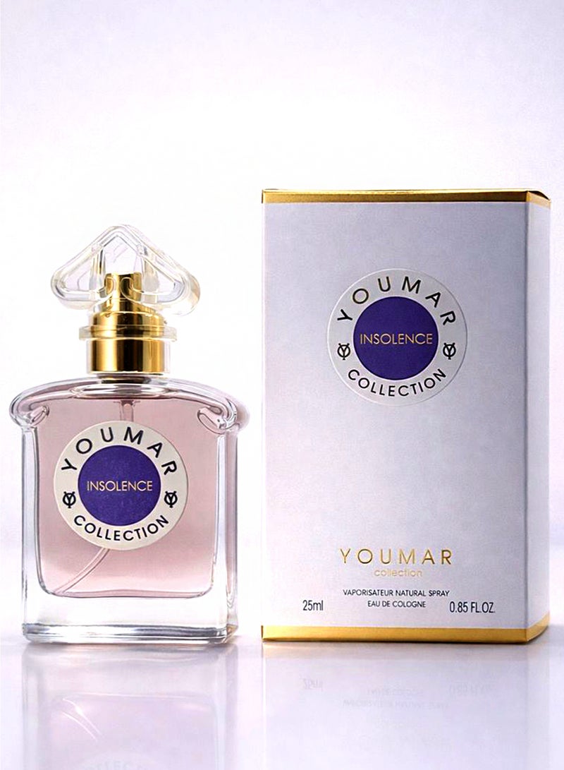 يومار عطر فاخر للنساء من مجموعة يومار، إنسولانس رقم 0115، 25 مل | عطر يدوم طويلاً للنساء برائحة البنفسج والسوسن والفانيليا البودرية | أفضل عطر للنساء - Image 3