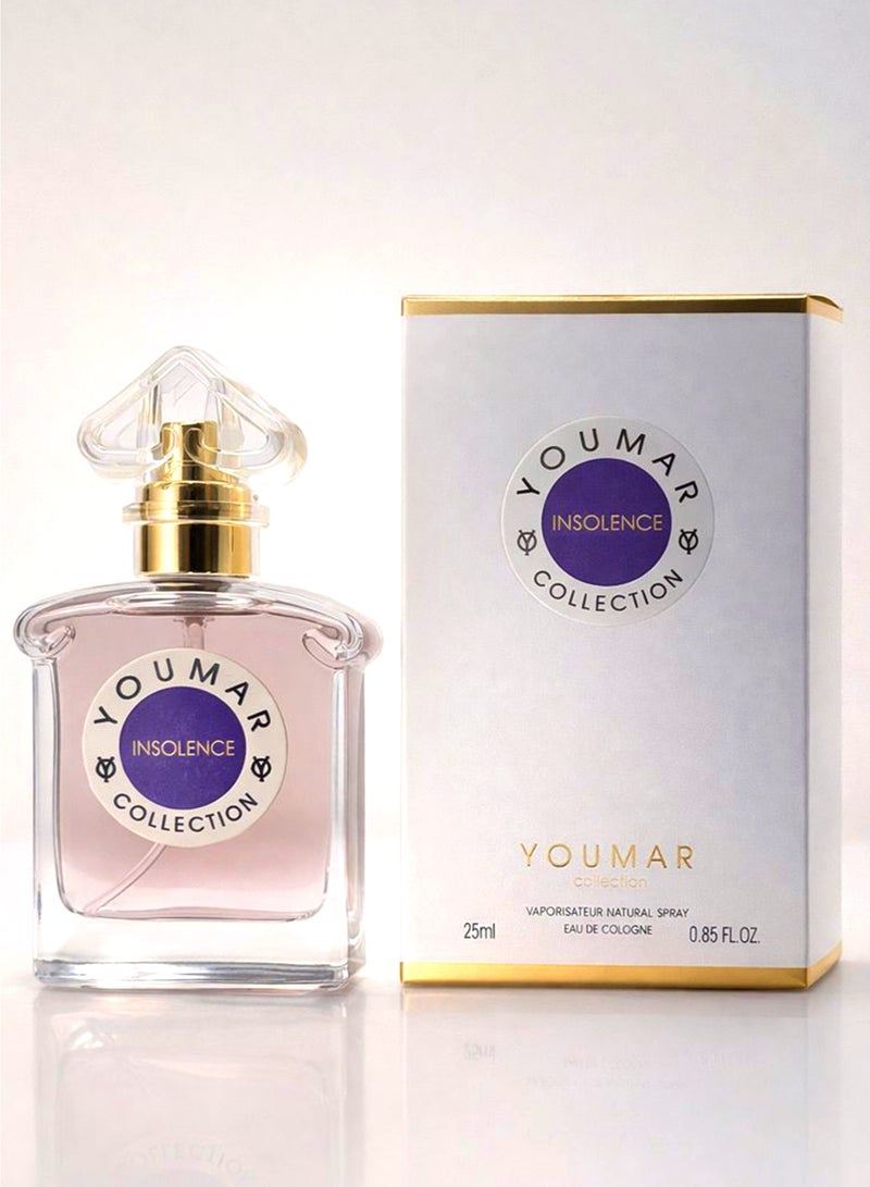 يومار عطر فاخر للنساء من مجموعة يومار، إنسولانس رقم 0115، 25 مل | عطر يدوم طويلاً للنساء برائحة البنفسج والسوسن والفانيليا البودرية | أفضل عطر للنساء - Image 5