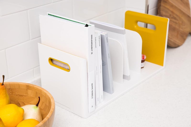 Litem ROOMAX Book Rack 4 Compartments Color Yellow - Image 2