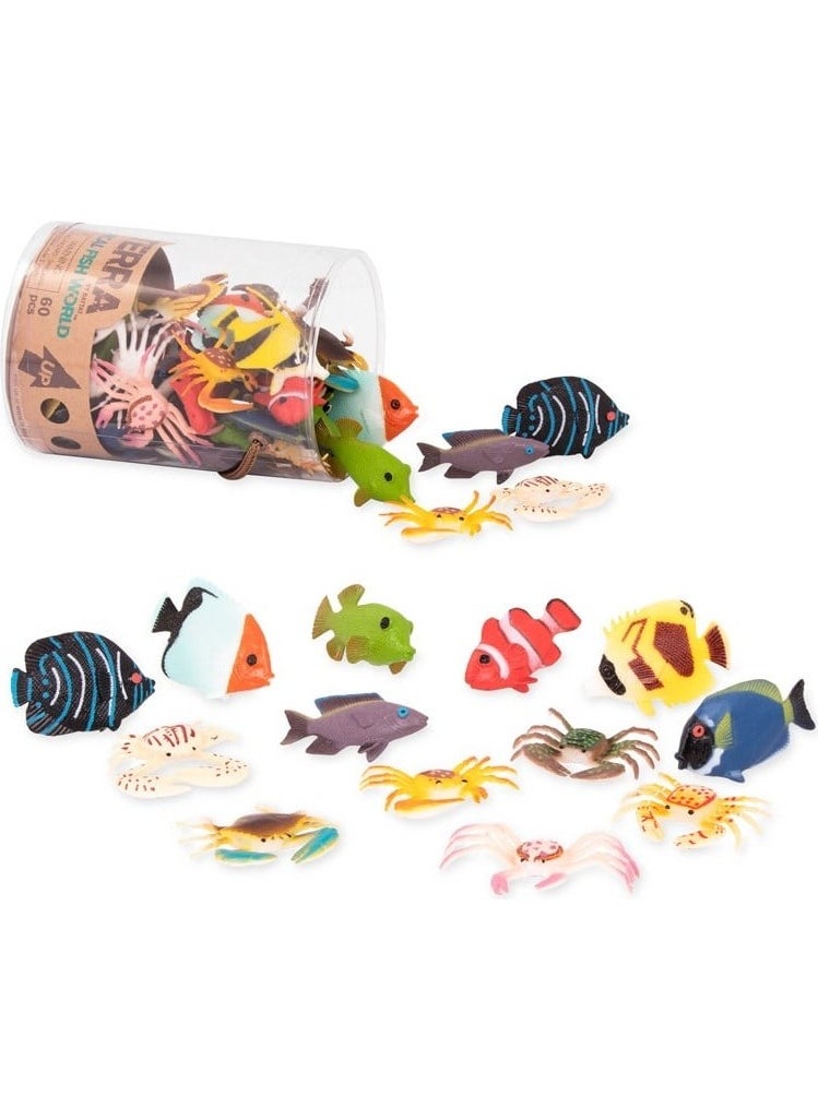 60 Piece Small Play Set - Tropical Fish - pzsku/Z9C740DD31CE158ECC428Z/45/_/1725726174/506b16a7-b626-43e7-ae50-b060f3e3815c