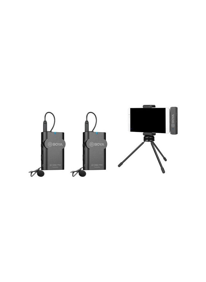 BOYA BY-WM4 PRO-K6 Two-Person Digital Wireless Omni Lavalier Microphone System for USB-C Devices (2.4 GHz) with 2 years warranty - official distributor - pzsku/Z9C741415492F2D7C35ADZ/45/_/1685479024/185fcc59-259a-4e62-bcf4-2a4183345de7