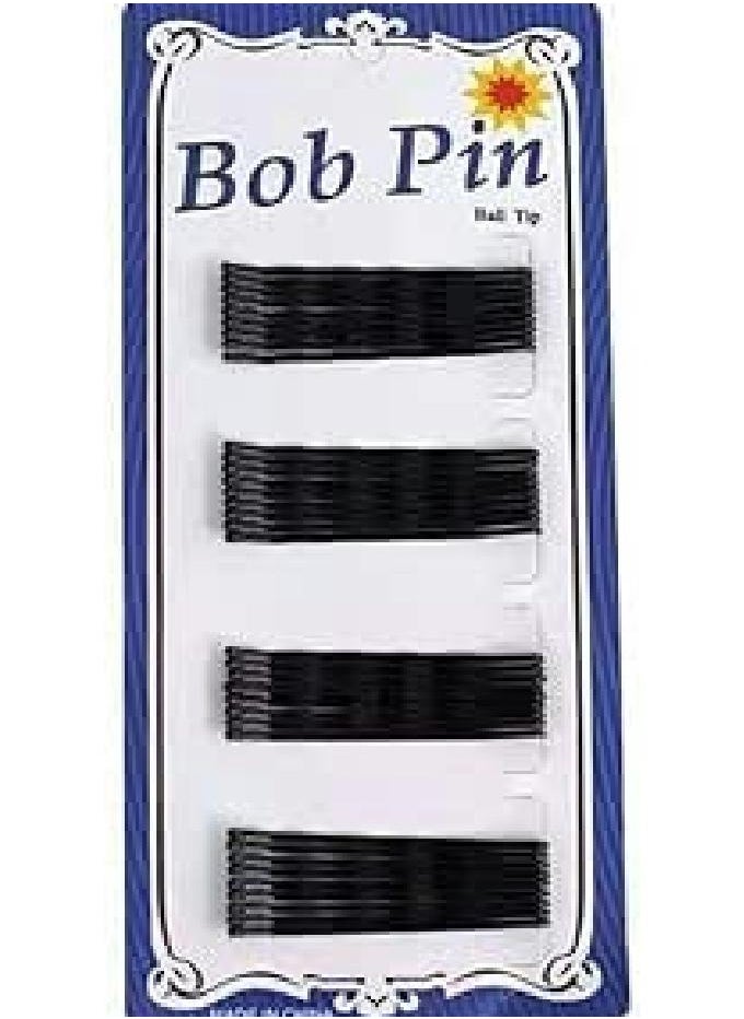 Generic - Card of 28 pieces of hair pliers black color - Image 1