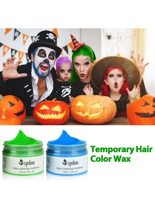 Spdoo Pink Temporary Hair Color Dye Hair Color Wax Hair Coloring Wax Mud For Men Women Kids Daily Party Cosplay Halloween Diy Hair Color - Image 4