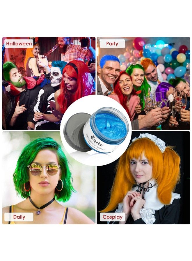 Spdoo Pink Temporary Hair Color Dye Hair Color Wax Hair Coloring Wax Mud For Men Women Kids Daily Party Cosplay Halloween Diy Hair Color - Image 5