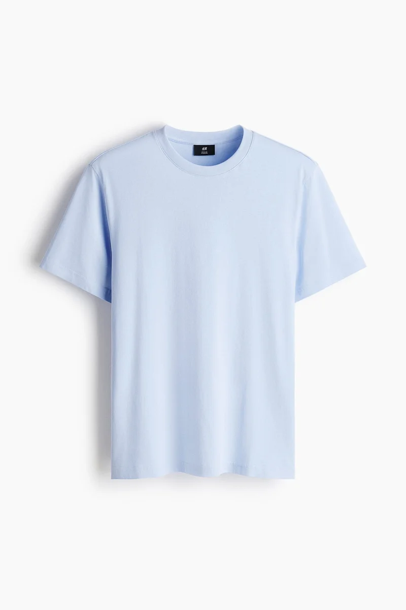 H&M  Cotton T-shirt Regular Fit for Men | Best Price UAE