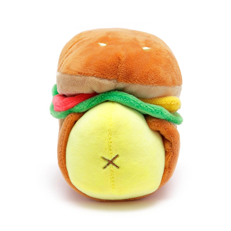 Anirollz Stuffed Animal Plush Toy - Official Roll Blanket Outfitz Doll |Soft  Squishy  Warm  Cute  Comfort  Safe| Hamburger Pillow with Chicken - Birthday Decorations Gift 6"" Chickiroll - Image 3