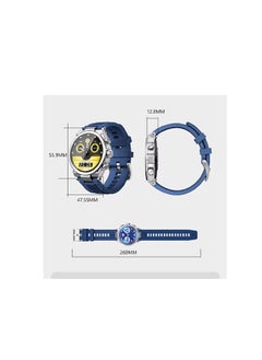 WISME Wisme WS-23 Round Smart Watch Blue  - Image 4