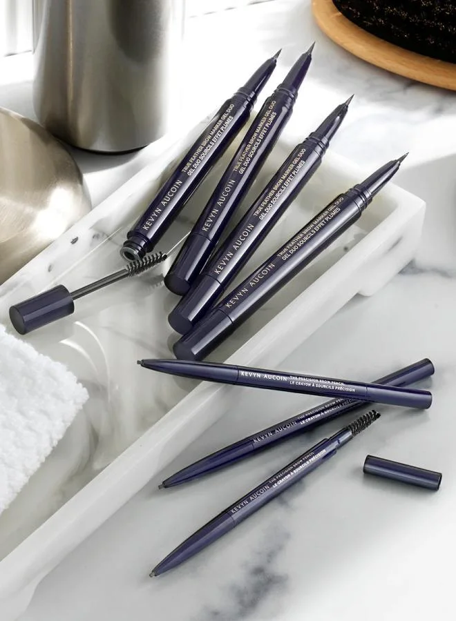 Kevyn Aucoin True Feather Brow Marker Gel Duo - Ash Blonde