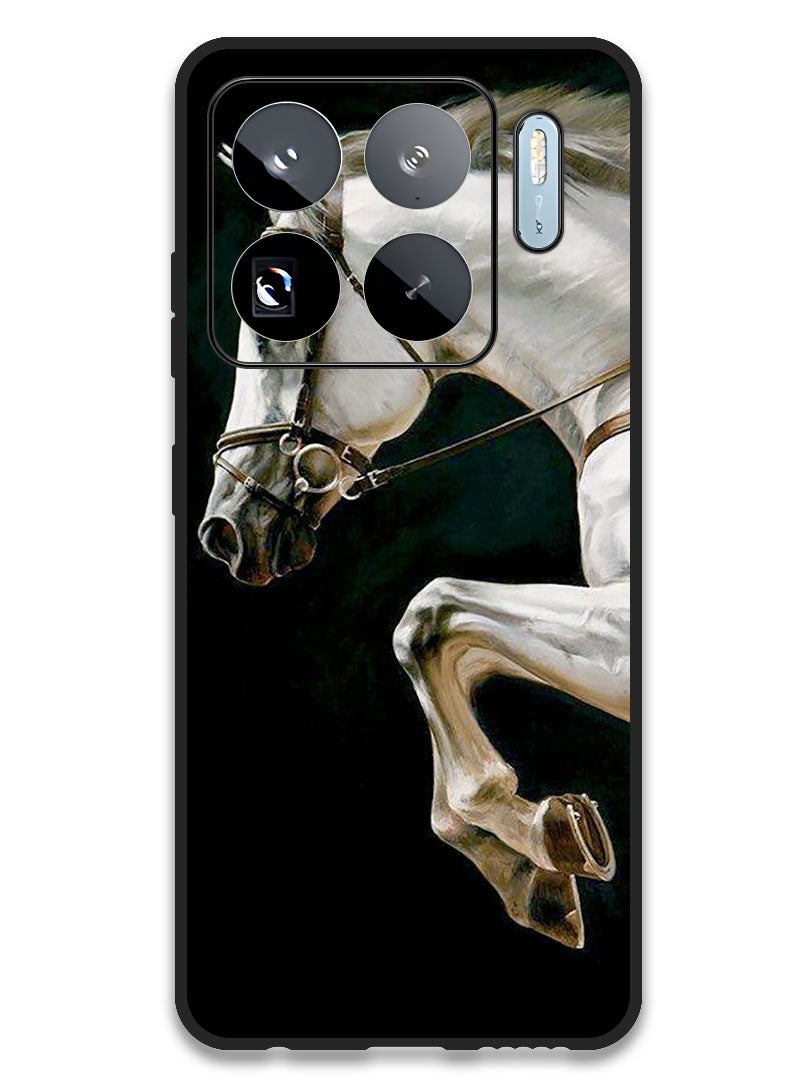 Theodor Case Compatible with Xiaomi 15S Pro 6.73 Inch Protection Shockproof Bumper Cover Horse Running - Image 1