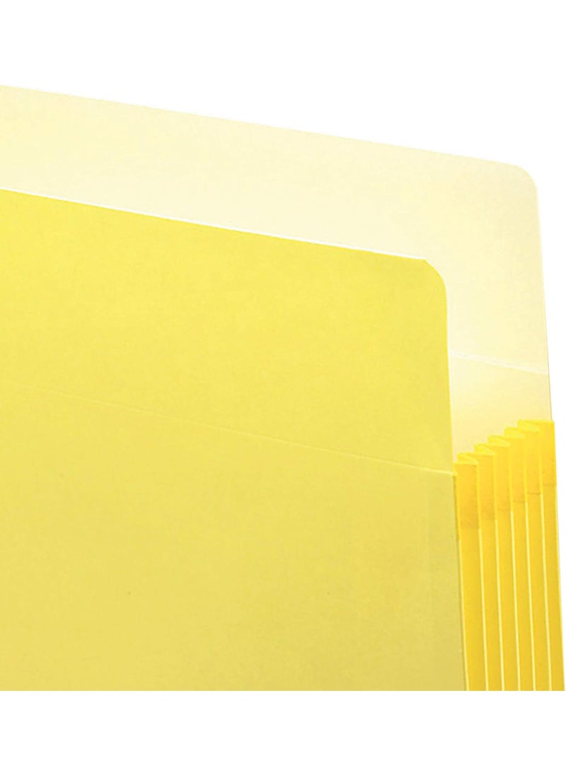 Smead Smead Pocket Letter Straight 575Inch Expansion Yellow 10 per Box 73243  - Image 3