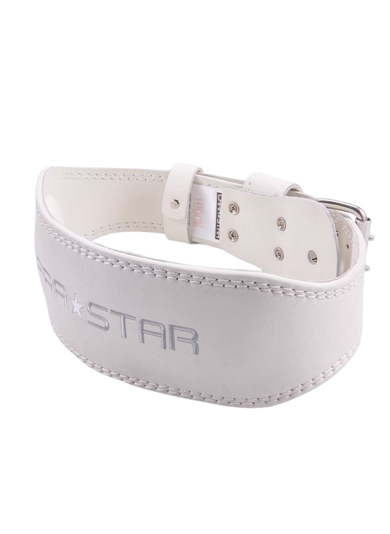 LARA STAR LS0828 Cowhide Embroidered Weight Lifting Belt  - Image 1