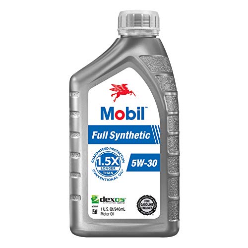 Mobil Full Synthetic Motor Oil 5W30 1 Quart - Image 1