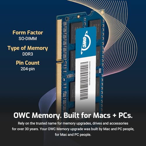 OWC 16GB (2 x 8GB) PC8500 DDR3 1066MHz SO-DIMMs ترقية ذاكرة RAM متوافقة مع iMac و Mac mini 2010 و MacBook 2010 و MacBook Pro 13 2010 - Image 4