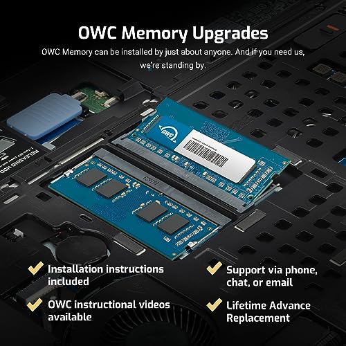 OWC 16GB (2 x 8GB) PC8500 DDR3 1066MHz SO-DIMMs ترقية ذاكرة RAM متوافقة مع iMac و Mac mini 2010 و MacBook 2010 و MacBook Pro 13 2010 - Image 5