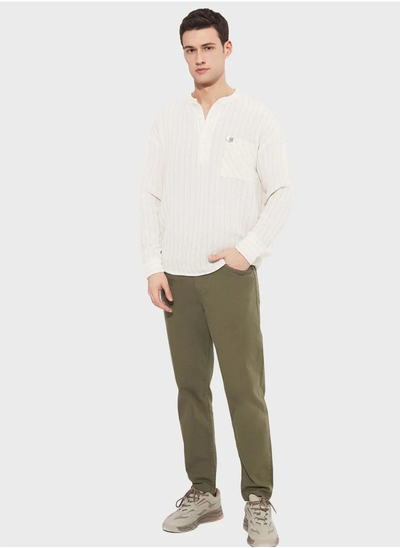 JUNE Essential Straight Fit Trousers