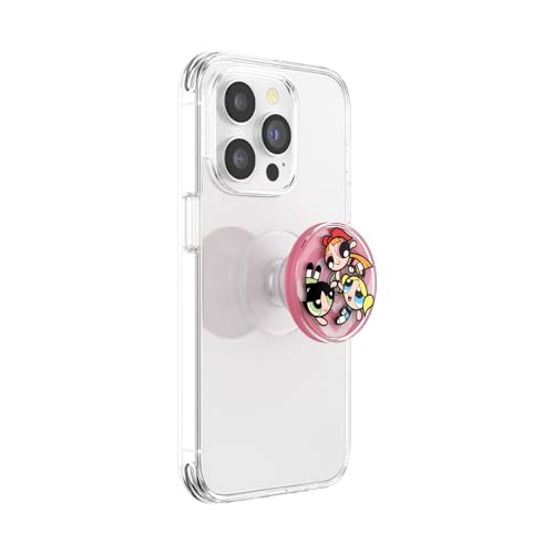 POPSOCKETS حامل هاتف لاصق من بوب سوكيتس مع دوران قوة الفتاة - Image 3