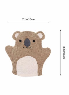 SYOSI Sponges for Bath, 5pcs Kids Sponge Mitt Glove, Baby Super Soft, Toddler Cute Animal Shower Bathing Loofah Wash Gloves Body Scrub  - Image 2
