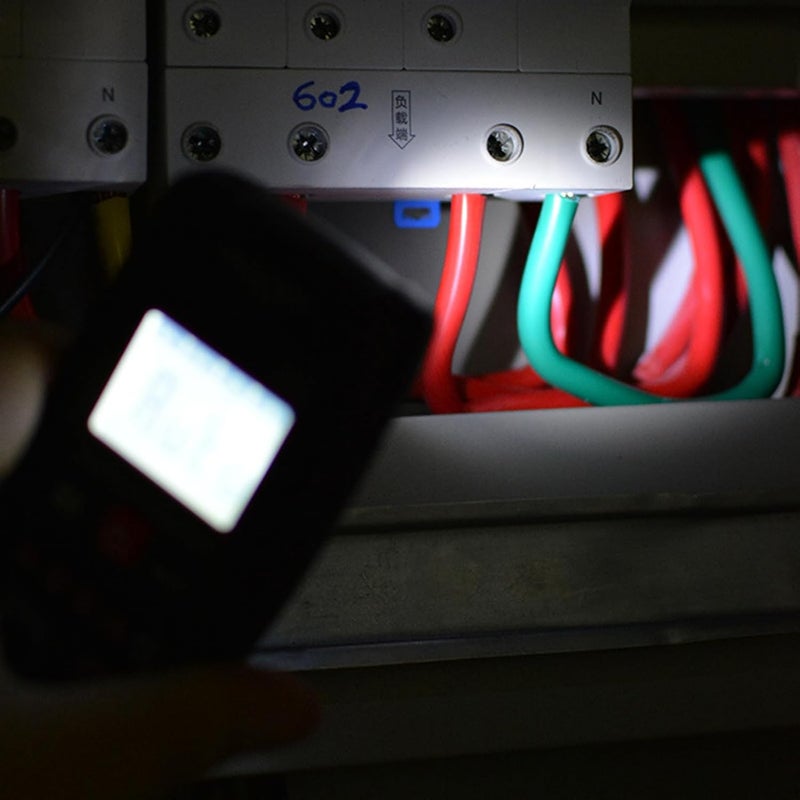 مقياس متعدد رقمي ذو نطاق تلقائي، جهاز اختبار جيب ذكي، أداة إصلاح كهربائي لقياس جهد التيار المتردد والمستمر - Image 4