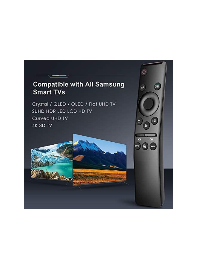 PROMASS Universal Remote Control Compatible for All Samsung TV LED QLED UHD SUHD HDR LCD Frame Curved Solar HDTV 4K 8K 3D Smart TVs, with Buttons for Netflix, Prime Video, WWW - Image 2