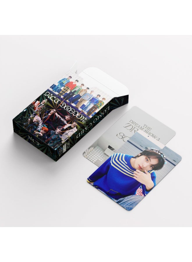 مجموعة ملصقات صغيرة وبطاقات صور لفرقة NCT Dream 92، يجب دعمها ببطاقة لومو مزدوجة الوجه - Image 2