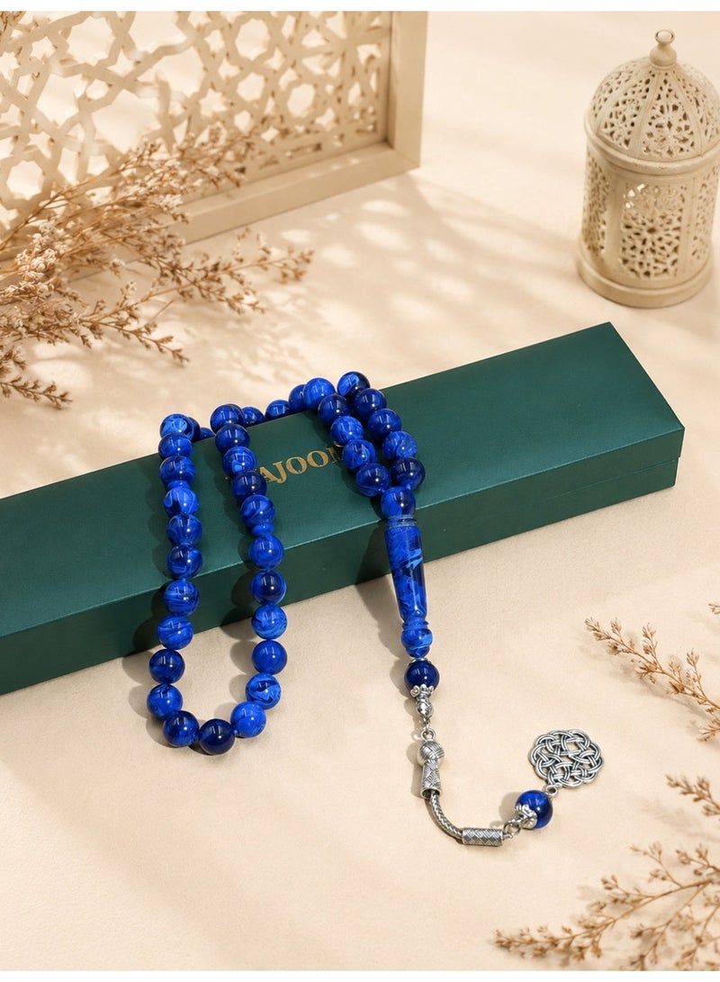 MAJOOD 45-Bead Resin Prayer Beads | Tasbih | 10mm | Ramadan Gift | For Men & Women - Image 4