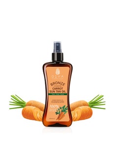 Diva BRONZE INTENSIFIER CARROT SUN TAN OIL 240ML  - Image 1