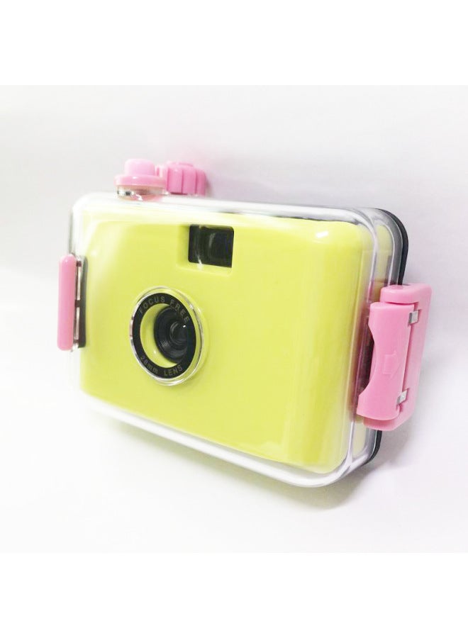 Green Powder Shell Brand Camera Non-disposable Retro Film Camera 135 Film Gift Nostalgic Wholesale-Color:Green Blue Shell  - Image 5