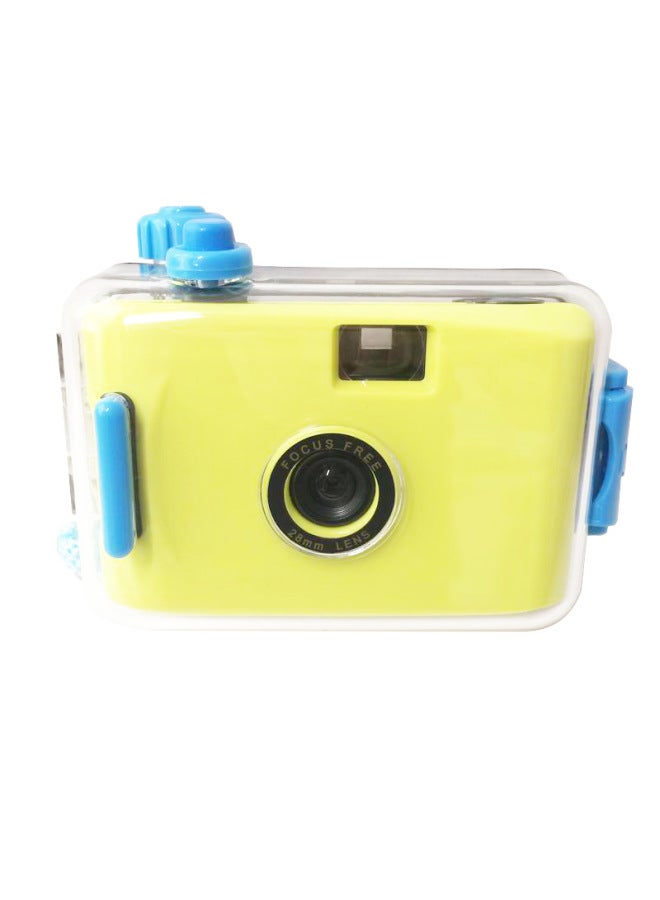 Green Powder Shell Brand Camera Non-disposable Retro Film Camera 135 Film Gift Nostalgic Wholesale-Color:Green Blue Shell  - Image 1