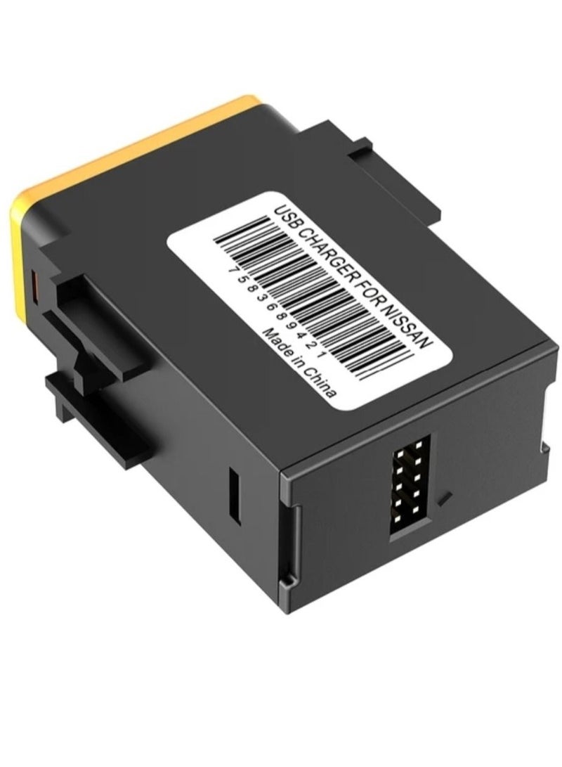 RAYMOS Nissan Socket Charger With USB Audio Video Support 12V QC 3.0 USB For Mobile Phone - Image 4