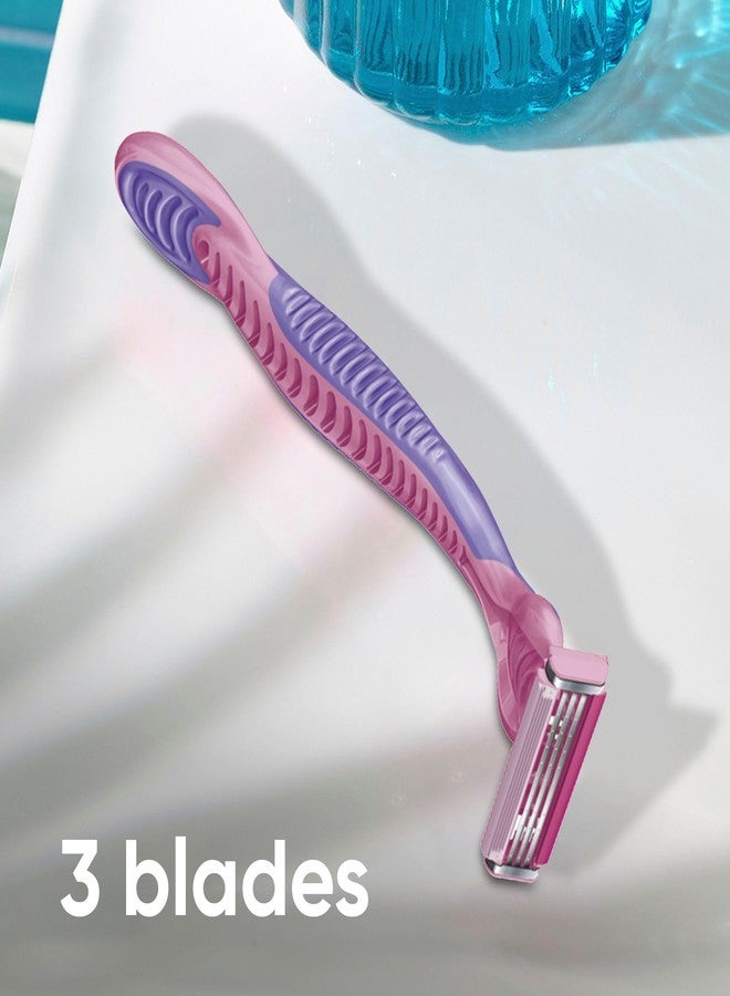 Gillette Prestobarba 3 Disposable Razors, 4 Count - Image 4