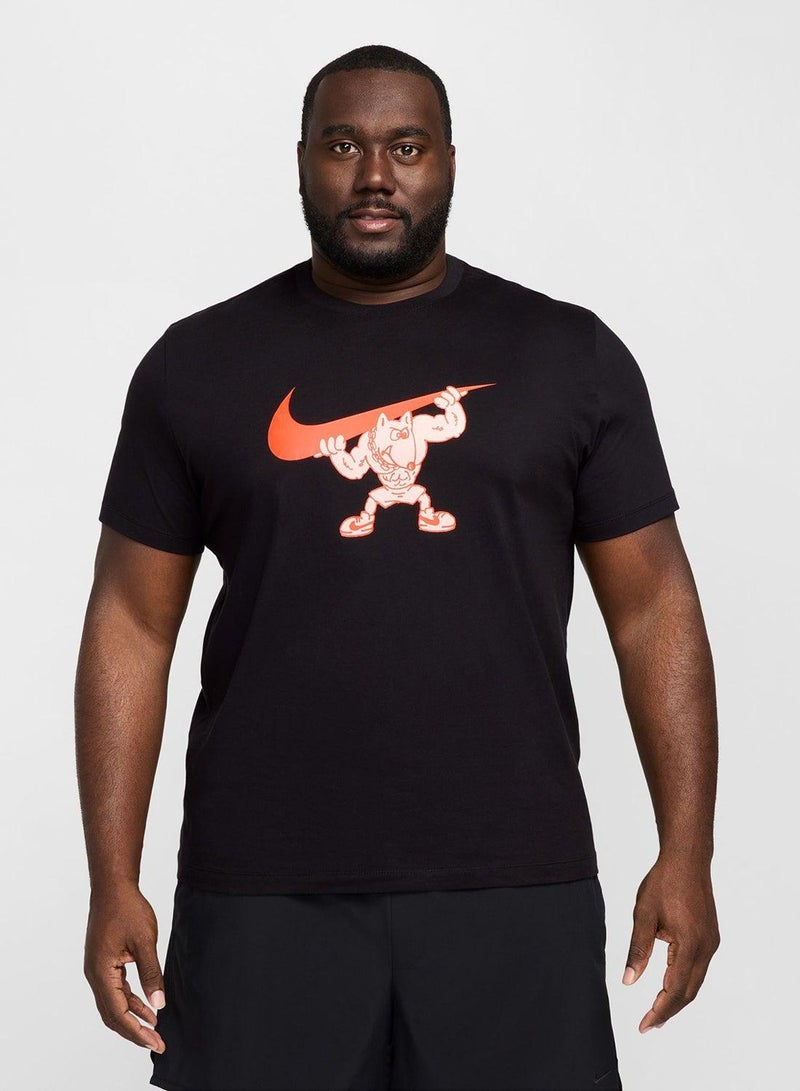 Nike تي شيرت لياقة بدنية للرجال من نايك - Image 1