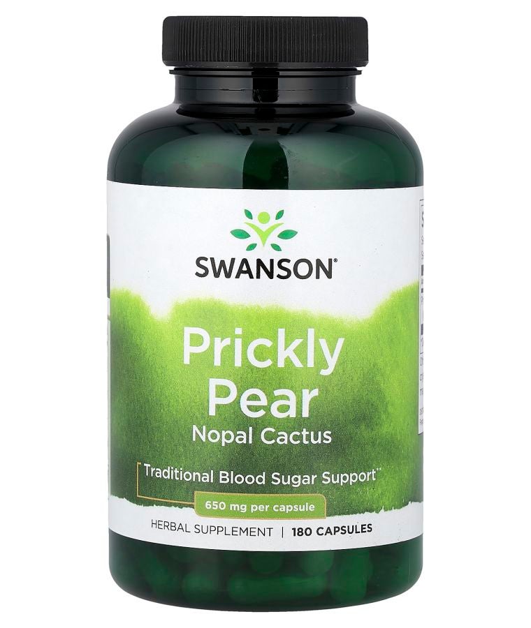 Prickly Pear Nopal Cactus 180 Capsules (650 mg Per capsule)