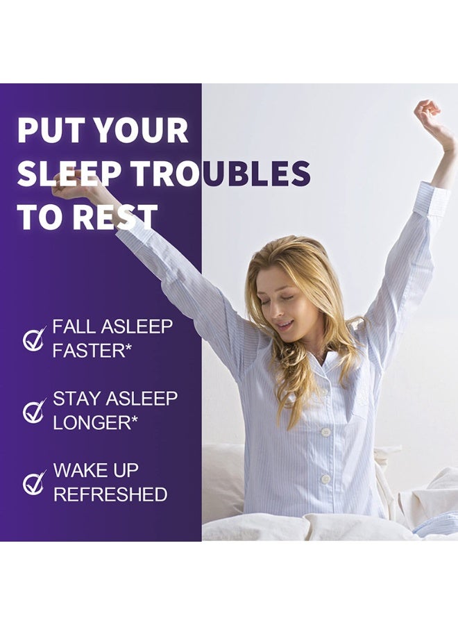 Wins Town Uber Melatonin A Good Night's Sleep,Nighttime Sleep Aid, Natural Berry Flavor  - Image 2