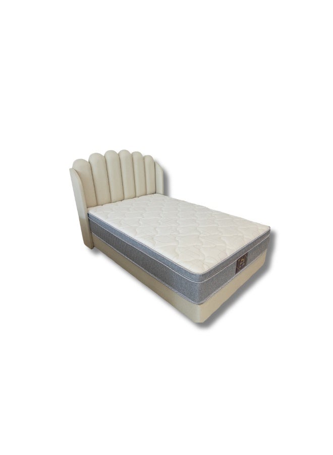Bless Night Future Plush Luxe Euro Top Pocket Spring Mattress – Medium Soft Luxury Comfort, Motion Isolation, Breathable Jacquard Fabric Bed Mattress - Image 2
