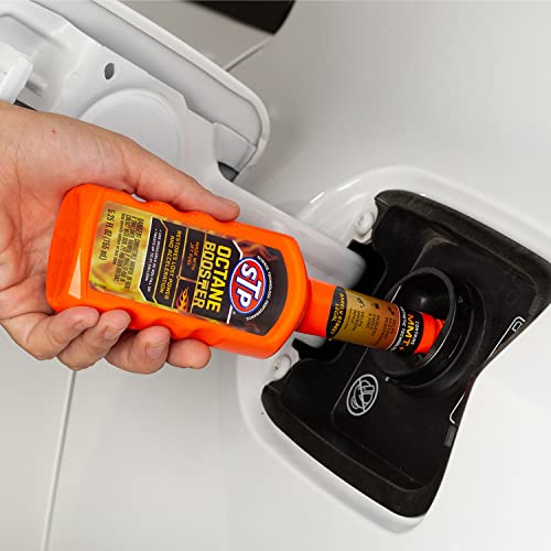 STP Octane Booster, Bottled Fuel System Cleaner Restores Lost Power and Acceleration, 5.25 Oz, STP - Image 3